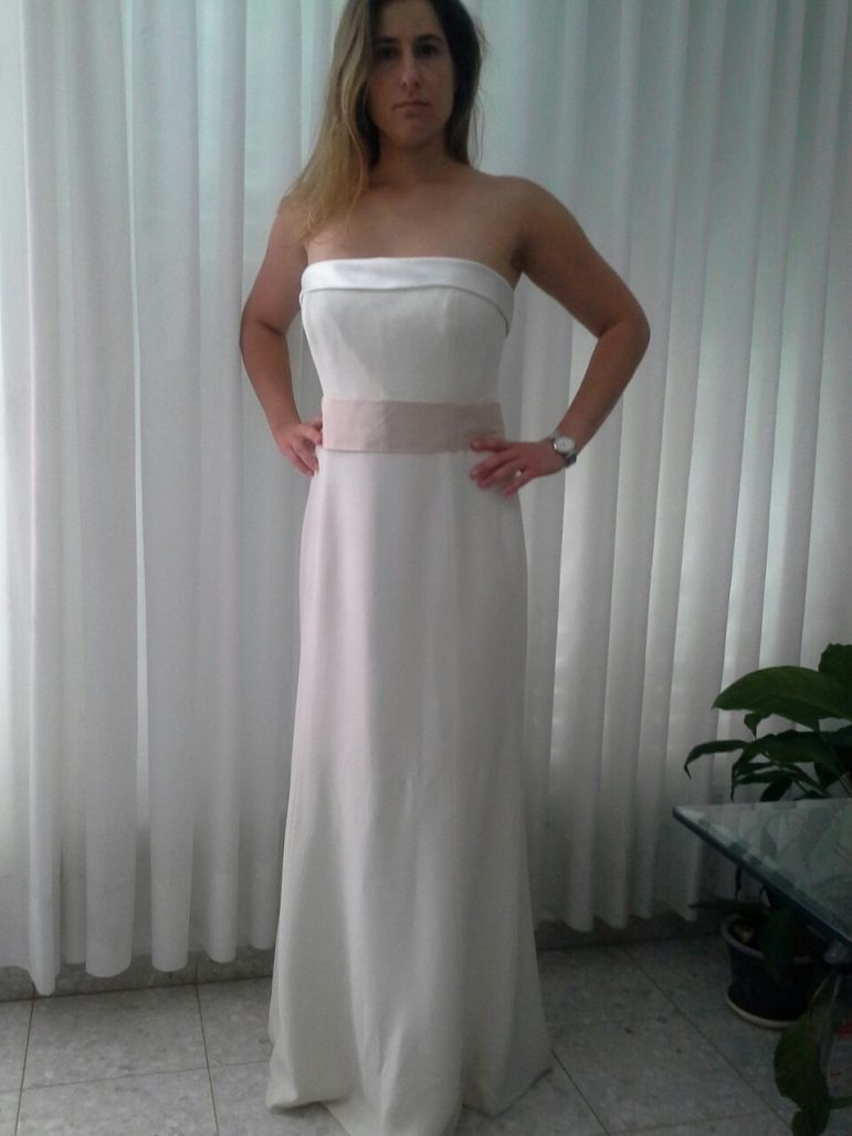 תמונות נוספות של שמלת ערב לבנה / שמלת כלה "מקס מרה" מאיטליה